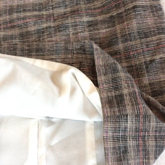 NWOT WHBM Plaid Petite Pencil Skirt - Picture 8 of 10